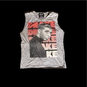 Drake cut off muscle tee